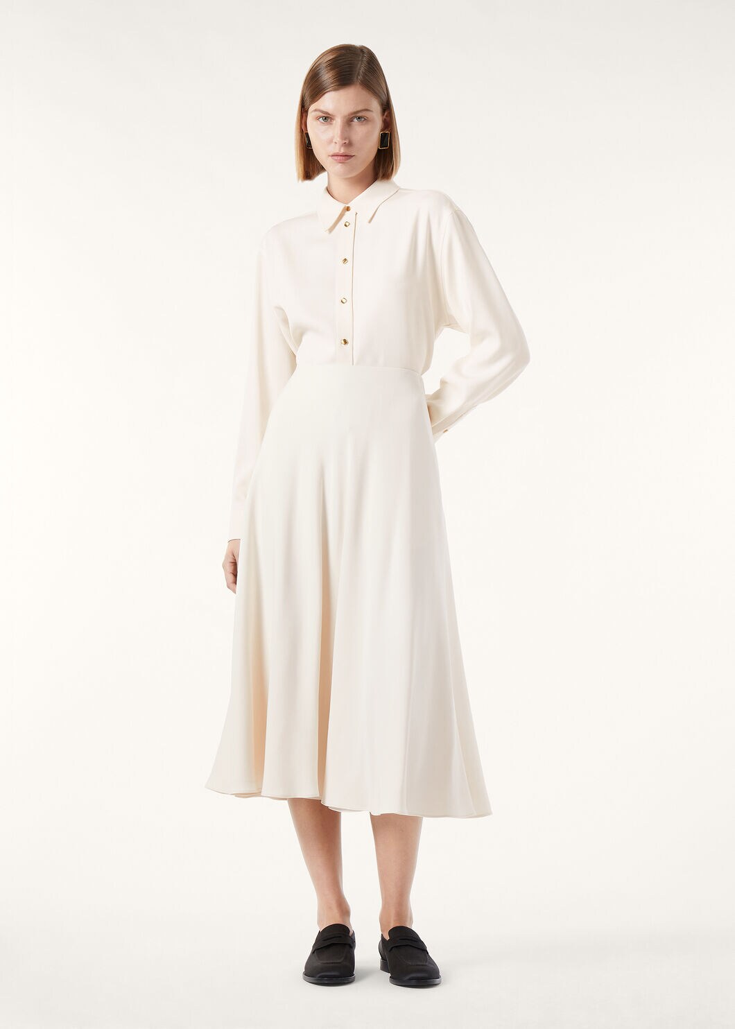 SELINA SHIRT CADY CREPE