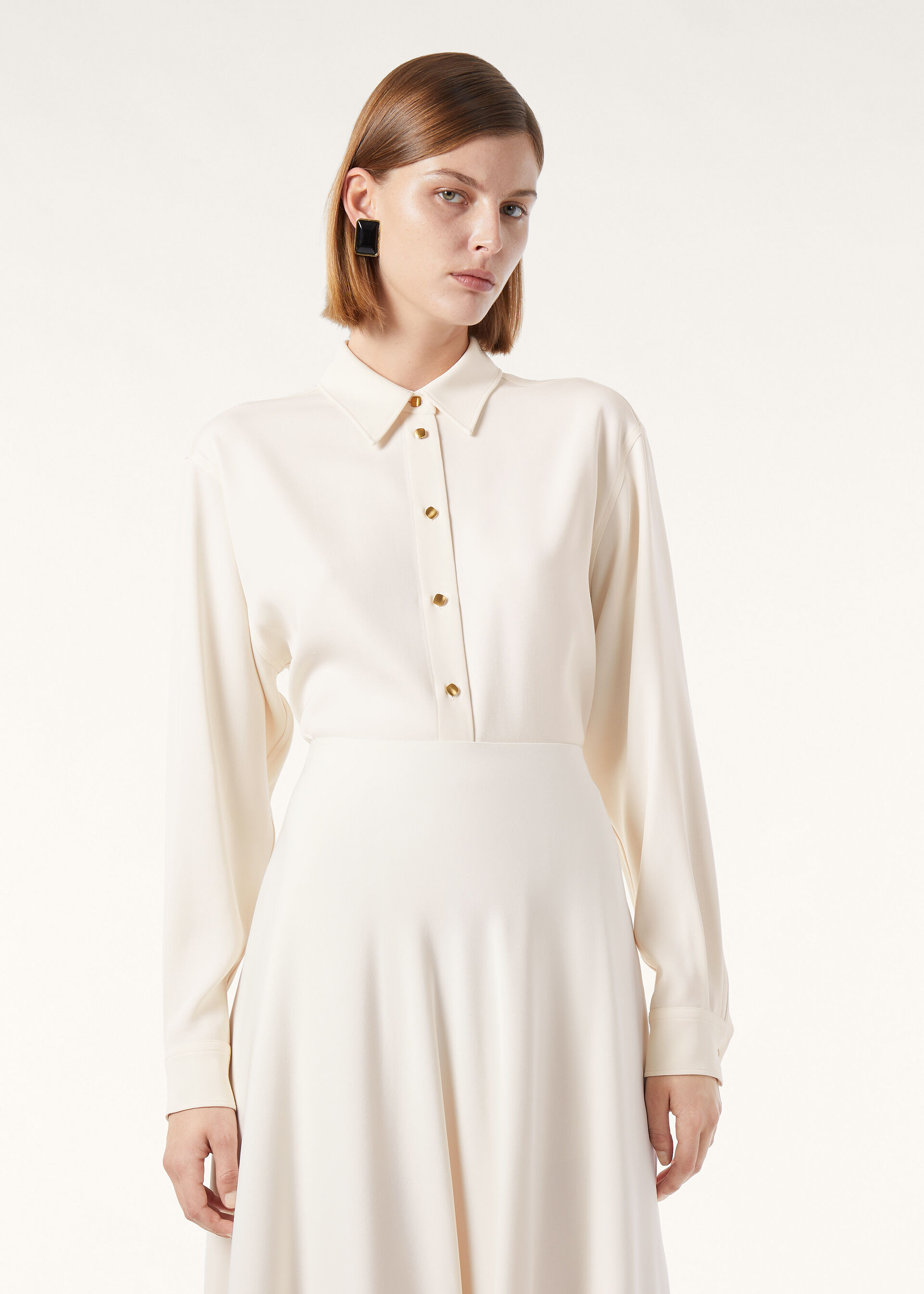 SELINA SHIRT CADY CREPE