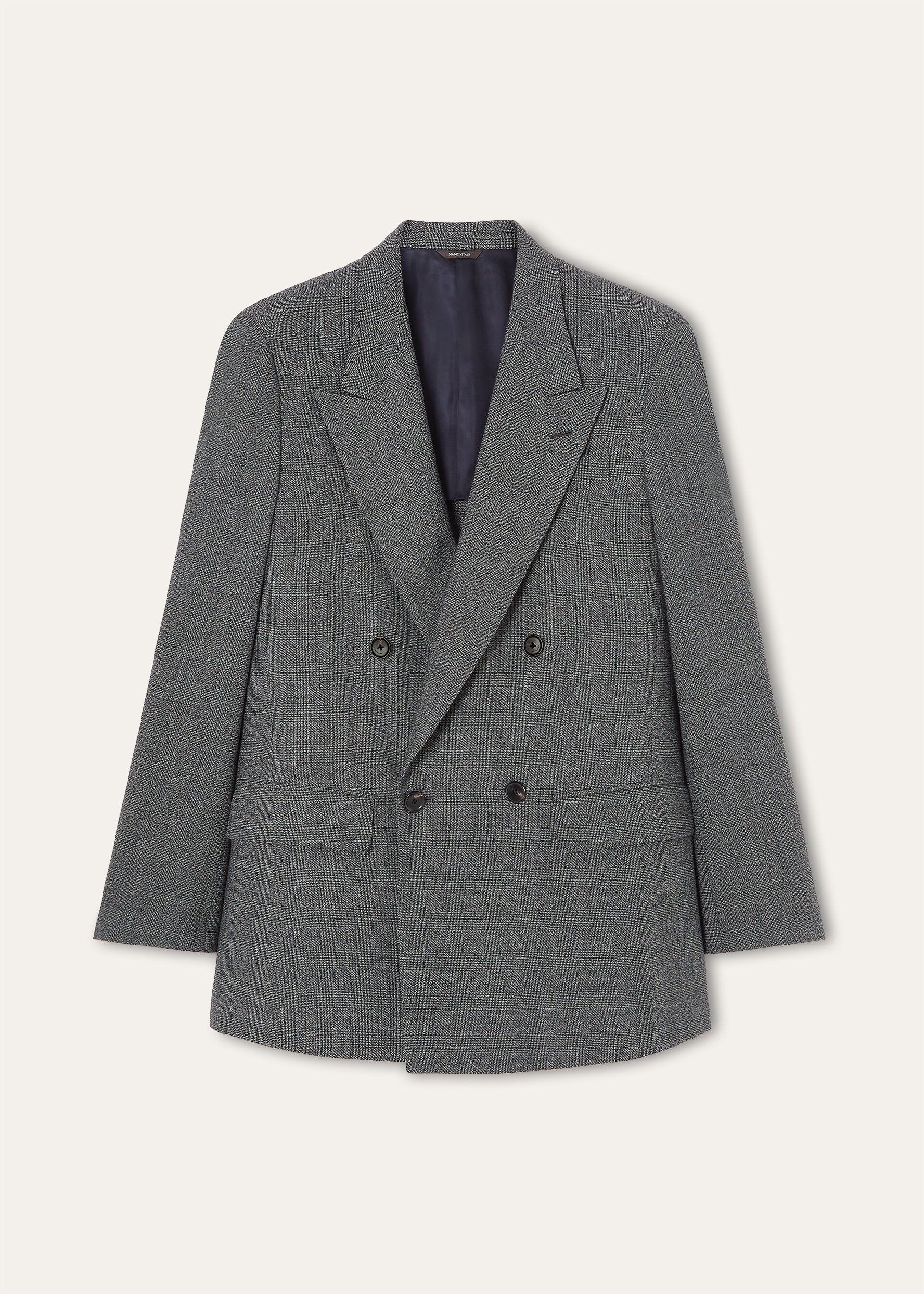 ALISTAIRE PEAK DB JACKET WOOL PRINCE OF WALES MOUL