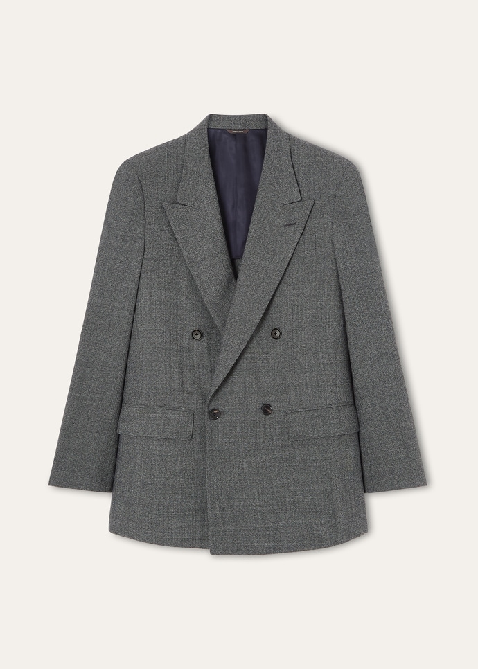 ALISTAIRE PEAK DB JACKET WOOL PRINCE OF WALES MOUL_FAQ1102_F6ZQ_5