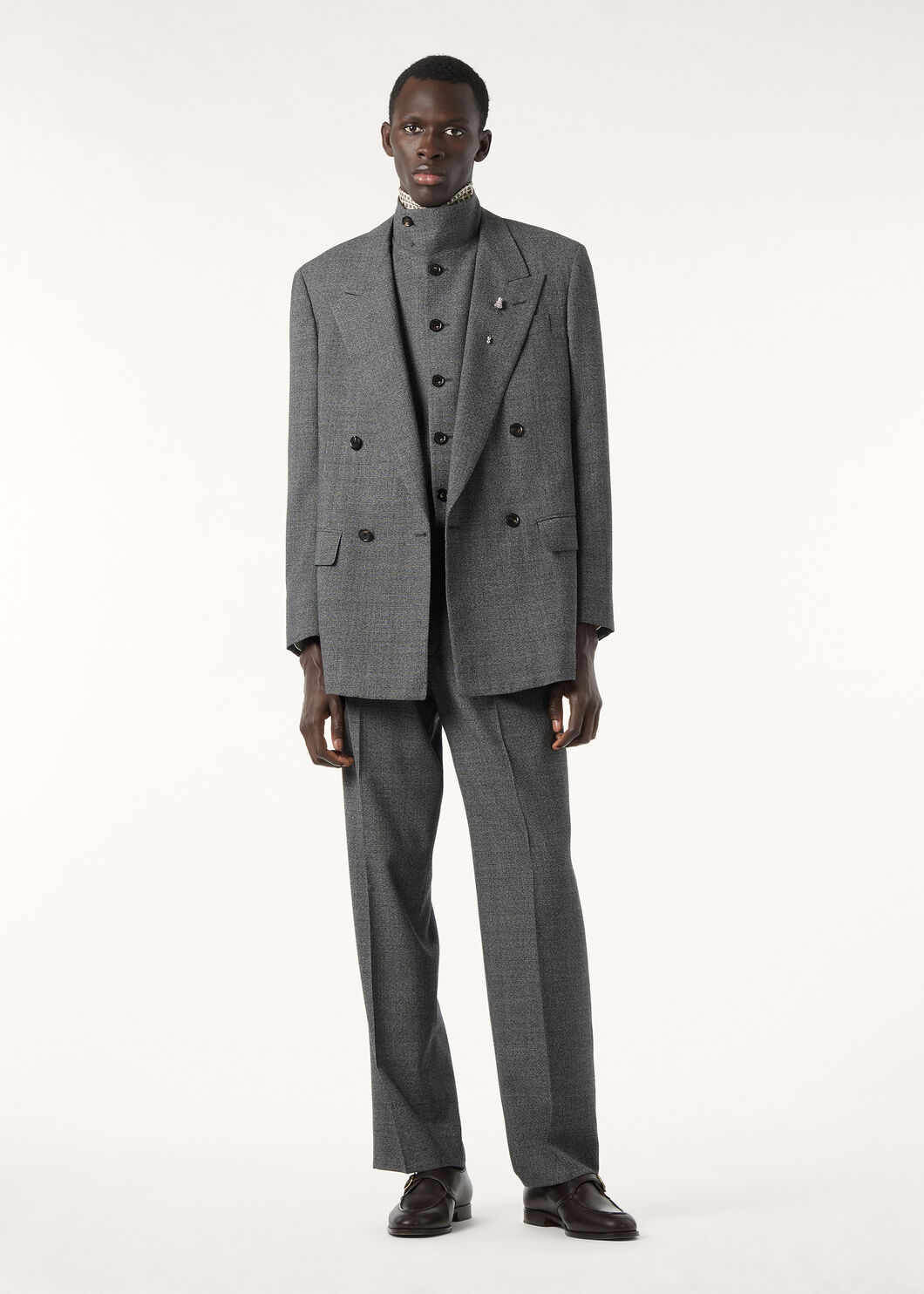 ALISTAIRE PEAK DB JACKET WOOL PRINCE OF WALES MOUL