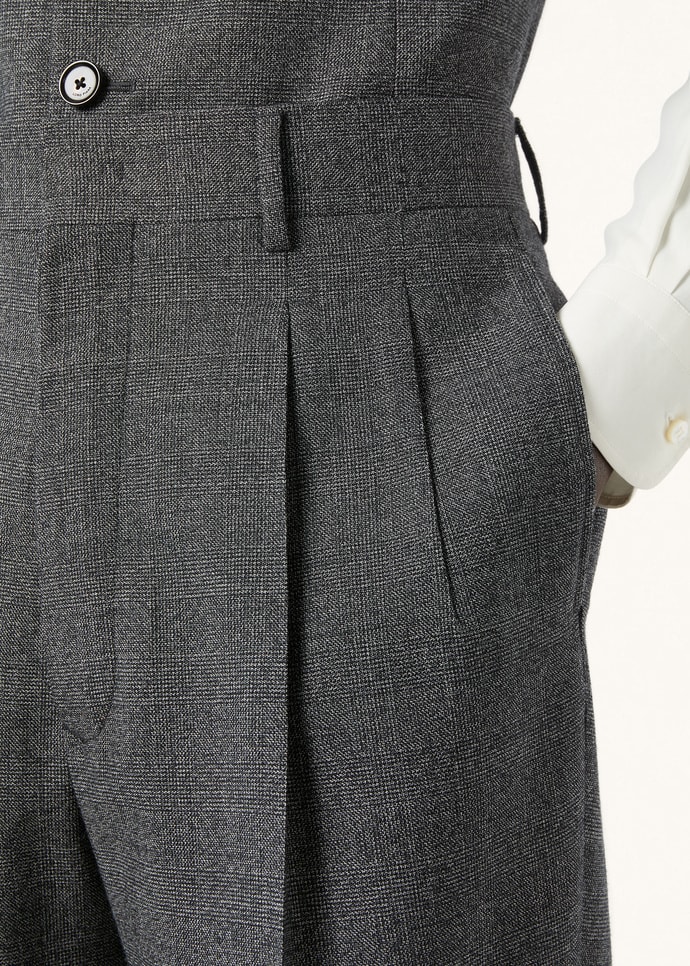 BUXTON TROUSERS WOOL PRINCE WALES MOULINE'_FAQ1105_F6ZQ_2