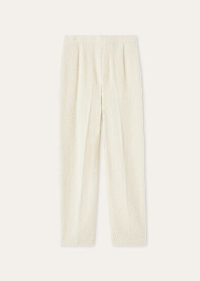 STELLAN TROUSERS CASH SILK BOUCLE