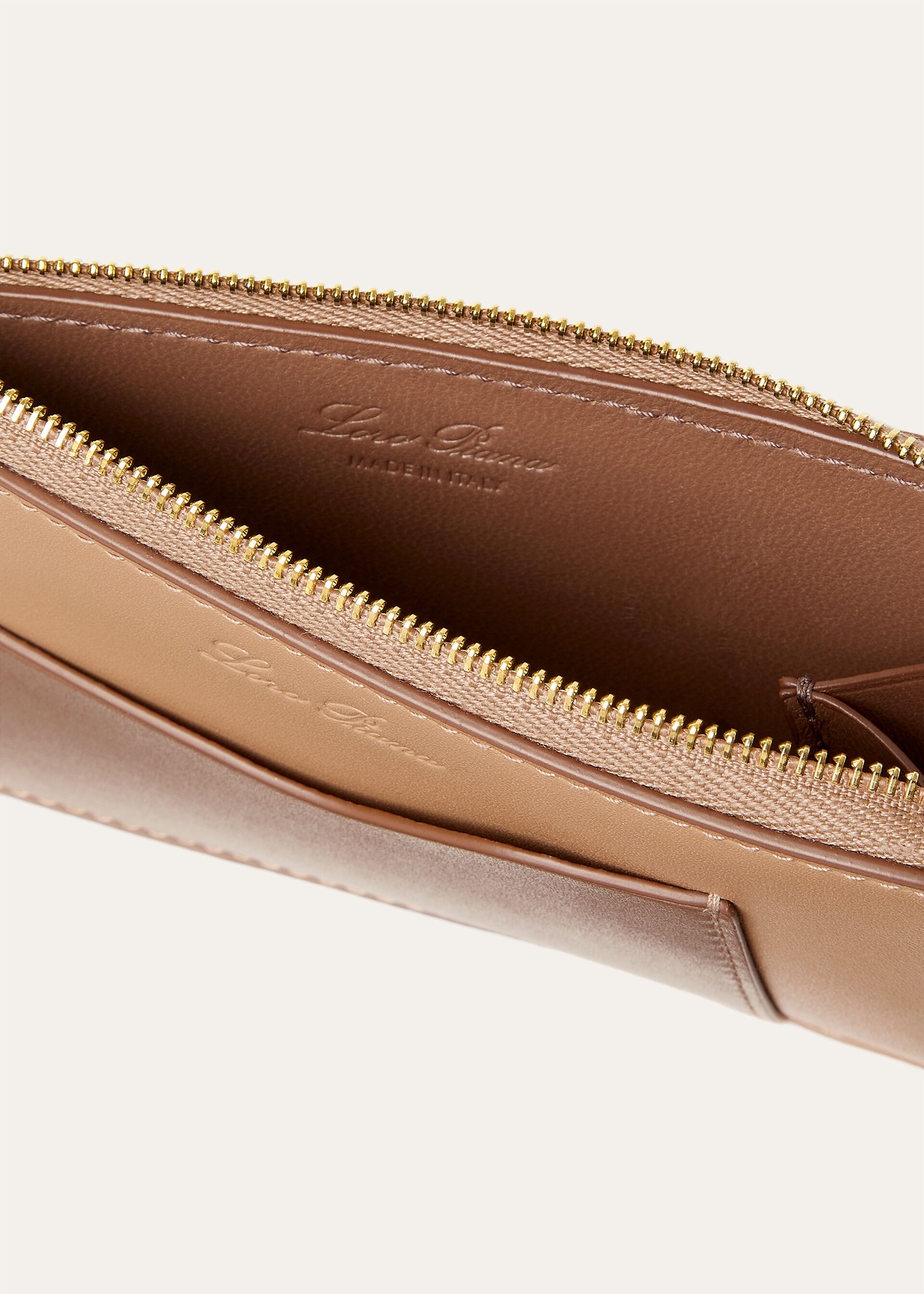 EXTRA ZIPPOUCH WTH CARDHOLDER SADDLE LEATHER