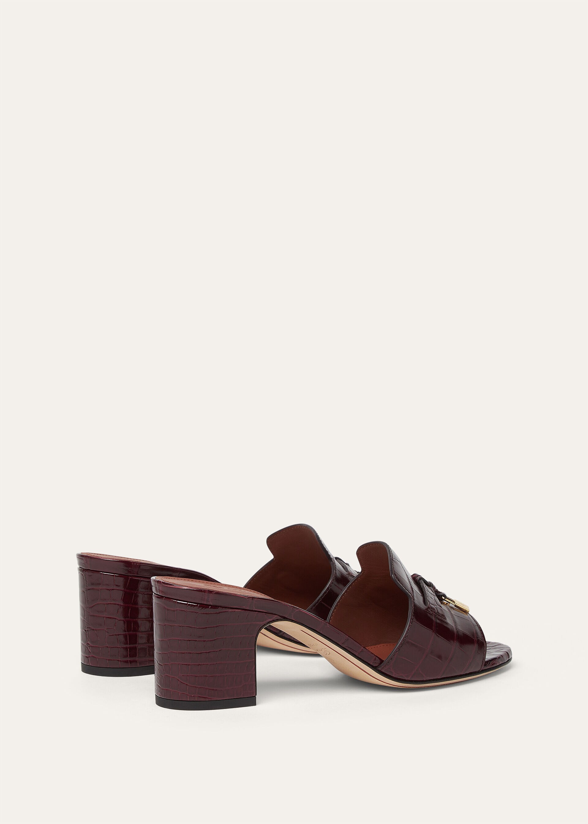 SUMMER CHARMS HEELED MULE T55 INFINITO CROC. AF