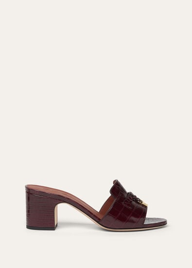 SUMMER CHARMS HEELED MULE T55 INFINITO CROC. AF