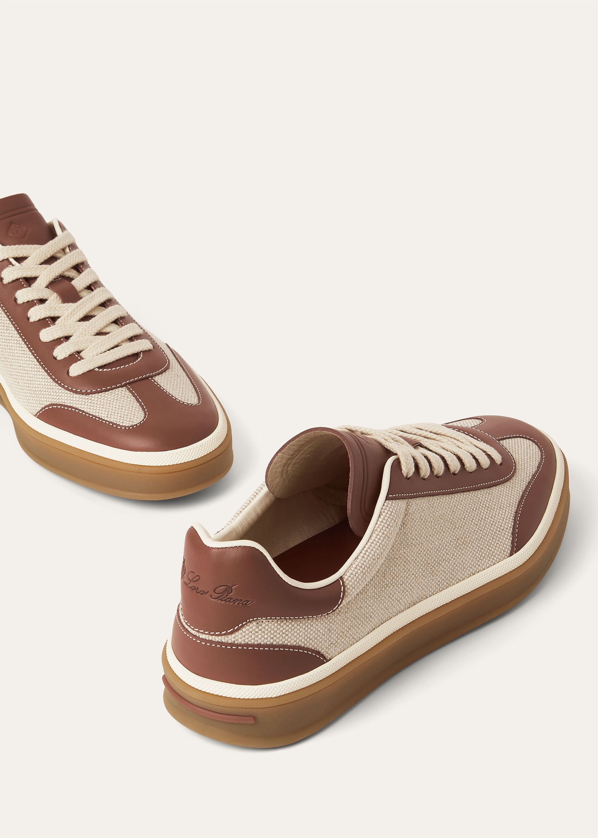 TENNIS WALK NATURAL CANVAS & CALF