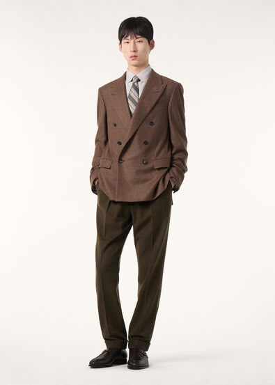 MILANO PEAK DB JACKET WISH CASH FLANNEL