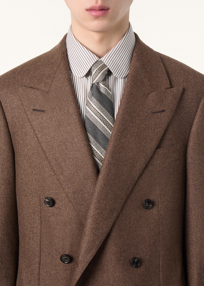 MILANO PEAK DB JACKET WISH CASH FLANNEL_FAQ1945_H13D_2
