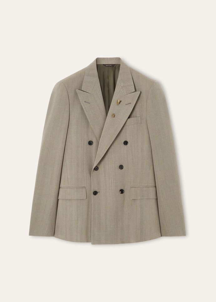 MILANO PEAK DB SUIT WOOL MOULINE' CHEVRON_FAQ1948_F6ZL_6
