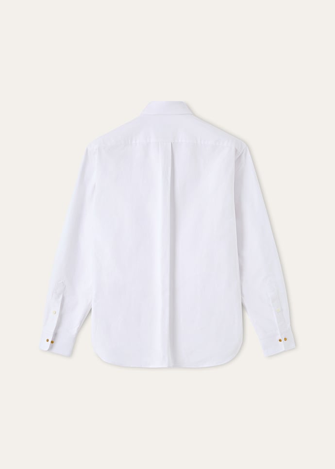 ELIA PENNY BAR COLLAR SHIRT HEAVY OXFORD_FAQ1956_10AF_2