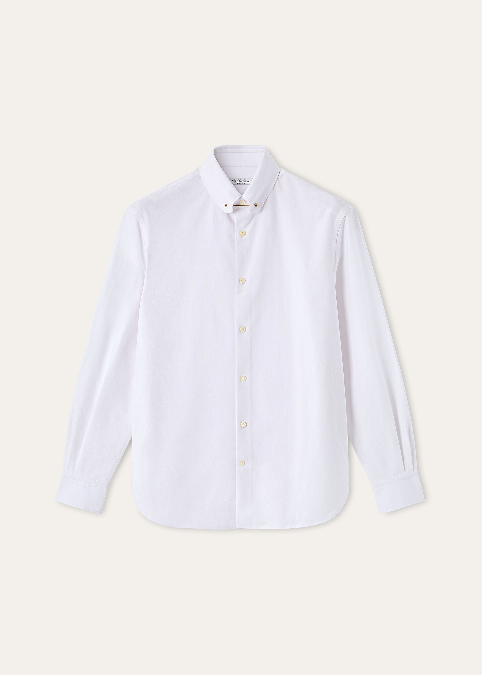 ELIA PENNY BAR COLLAR SHIRT HEAVY OXFORD