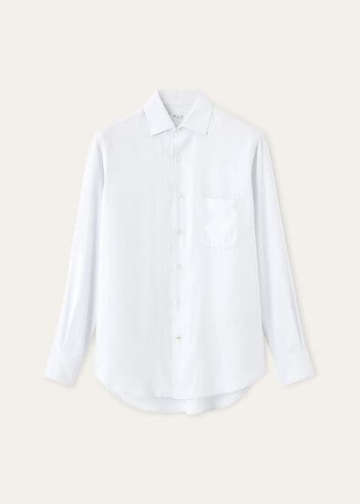 ANDRE' SHIRT PORCELAIN SILK