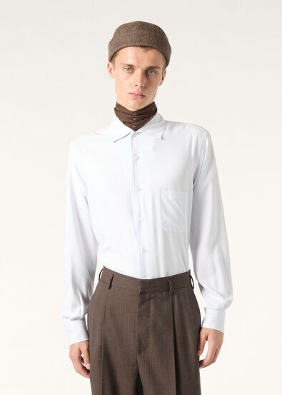 ANDRE' SHIRT PORCELAIN SILK