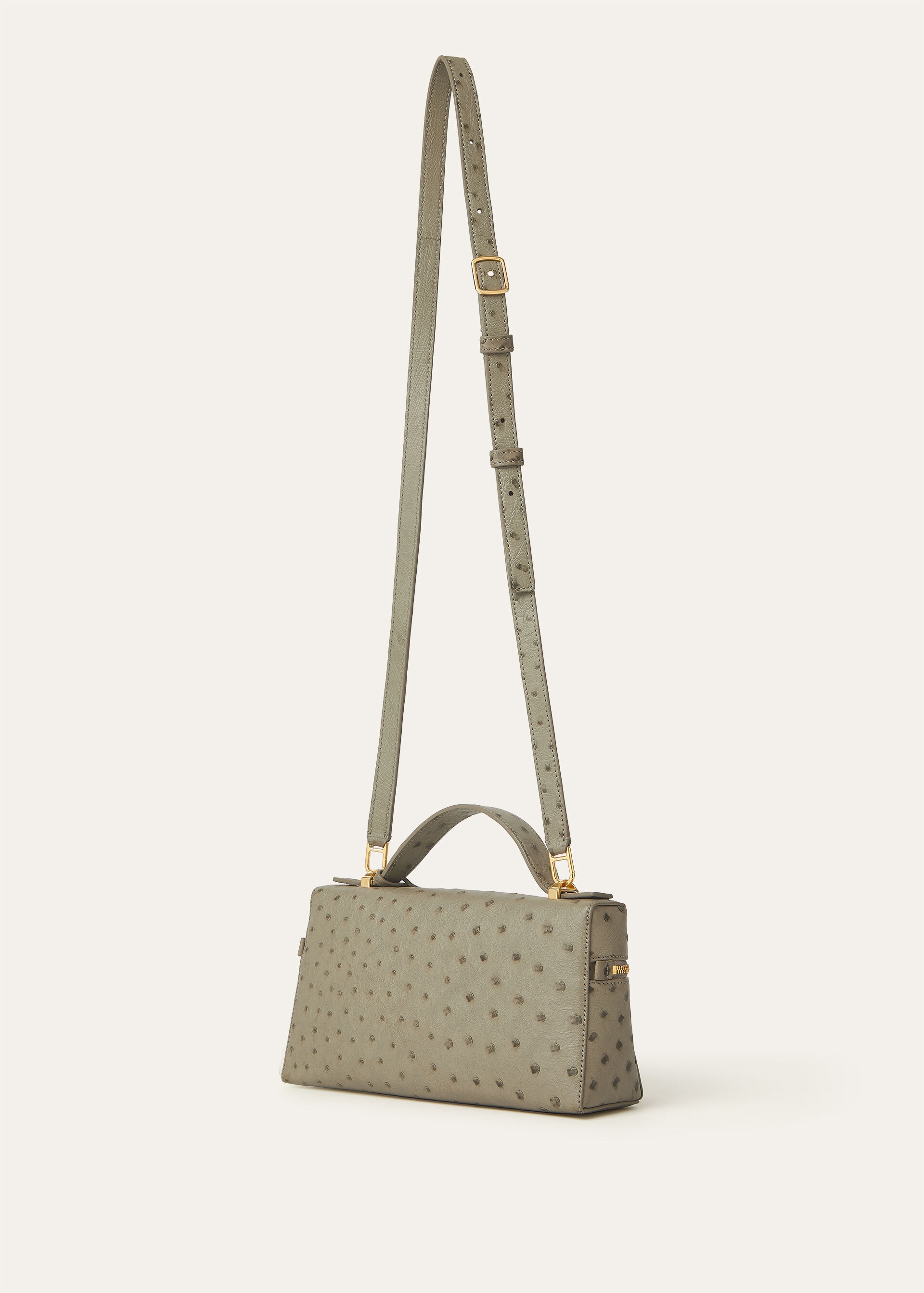 EXTRA BAG L23 OSTRICH SADDLE FINISH