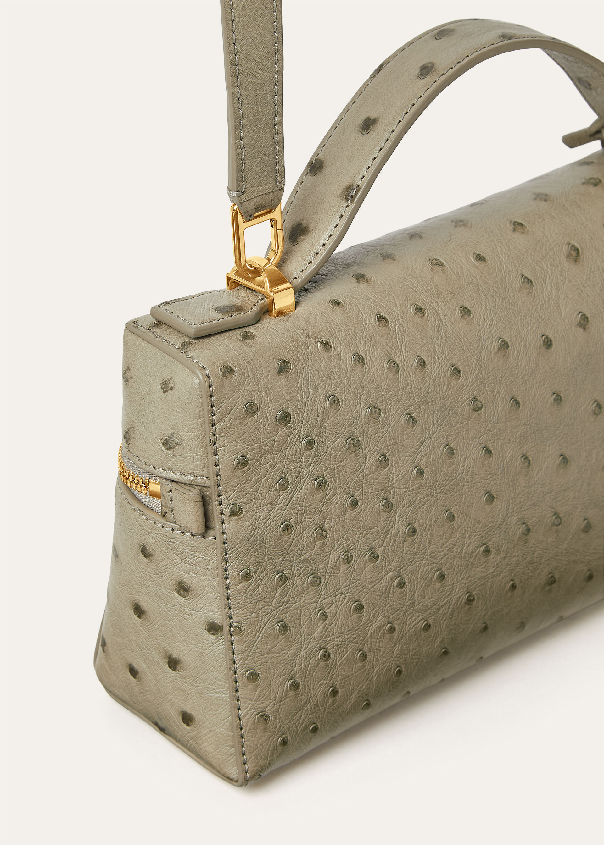 EXTRA BAG L23 OSTRICH SADDLE FINISH