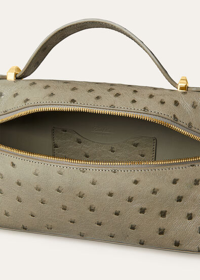 EXTRA BAG L23 OSTRICH SADDLE FINISH
