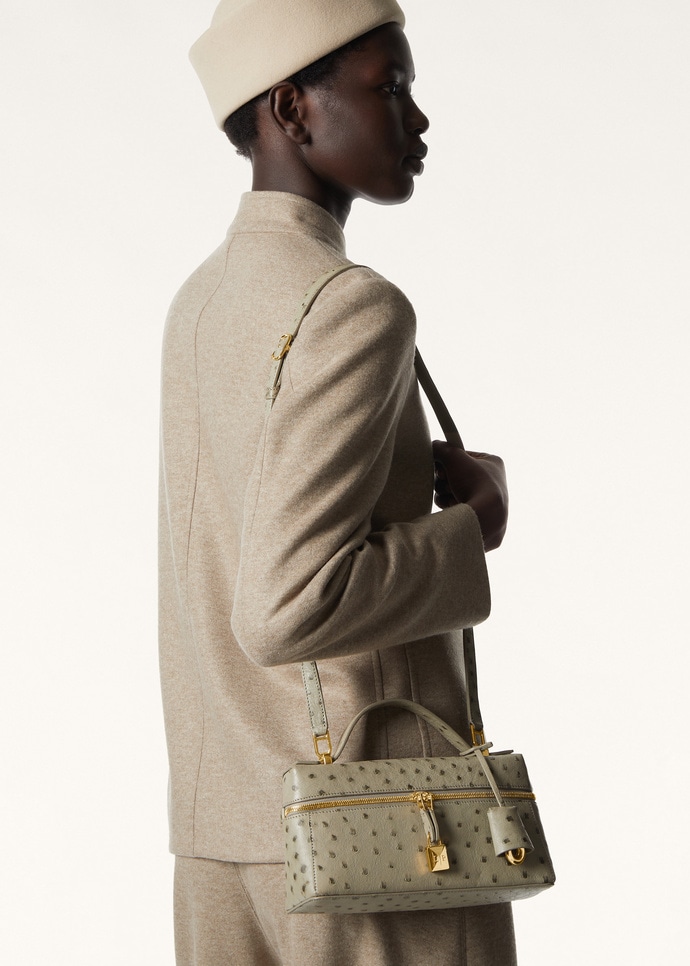 EXTRA BAG L23 OSTRICH SADDLE FINISH_FAQ2180_51AX_NR_2