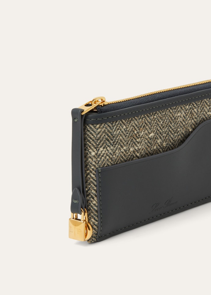 EXTRA ZIPPOUCH W/CARDHOLDER WOOL LNN SLK TWD/RDD L_FAQ2187_B5MU_NR_2