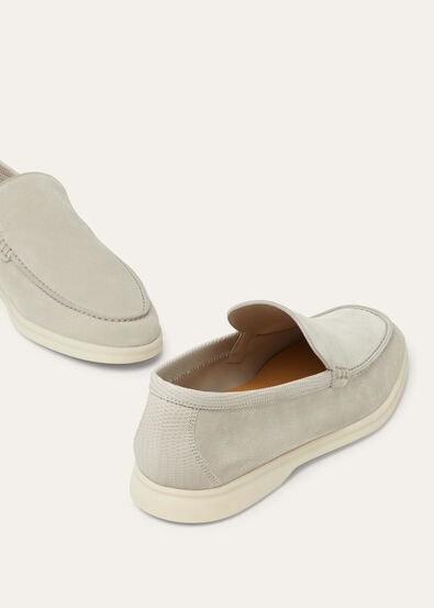 SUMMER WALK SUEDE MATT LIZARD