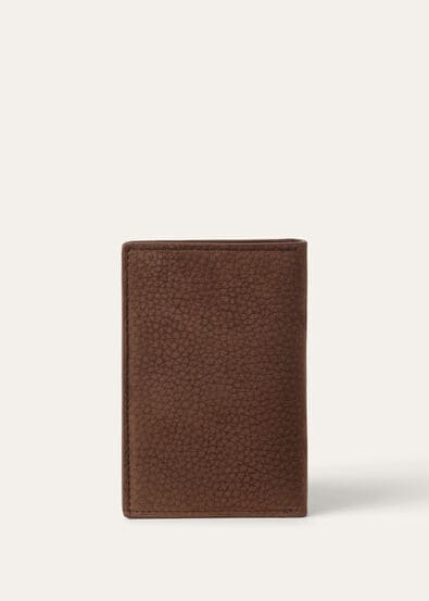 EXTRA BIFOLD CARDHOLDER GRAINED NUBUCK