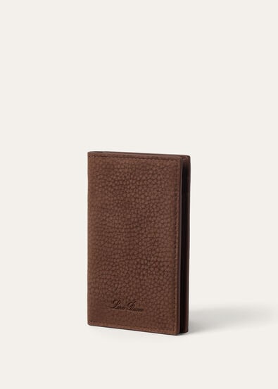 EXTRA BIFOLD CARDHOLDER GRAINED NUBUCK