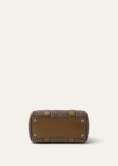 LOOM L25 PINSTRIPES TWEED/ROUNDED LEATHER