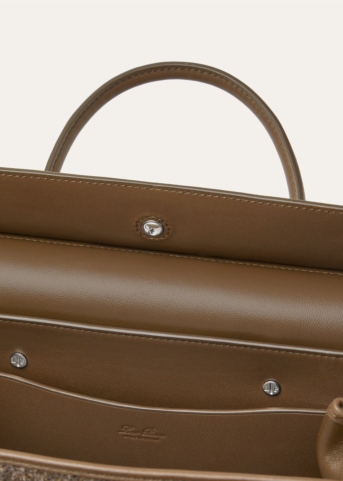 LOOM L25 PINSTRIPES TWEED/ROUNDED LEATHER_FAQ2337_B5NP_NR_8