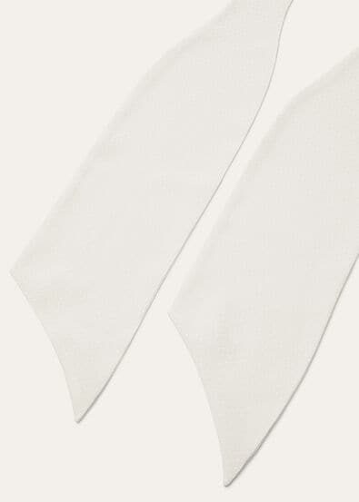 DUCAL TIE SCARF PLUMETIS SILK