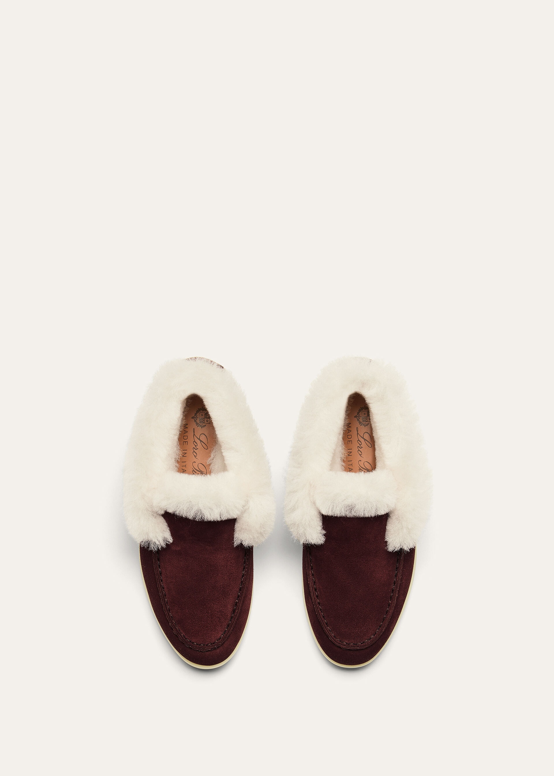 KID OPEN WALK SUEDE SHEARLING