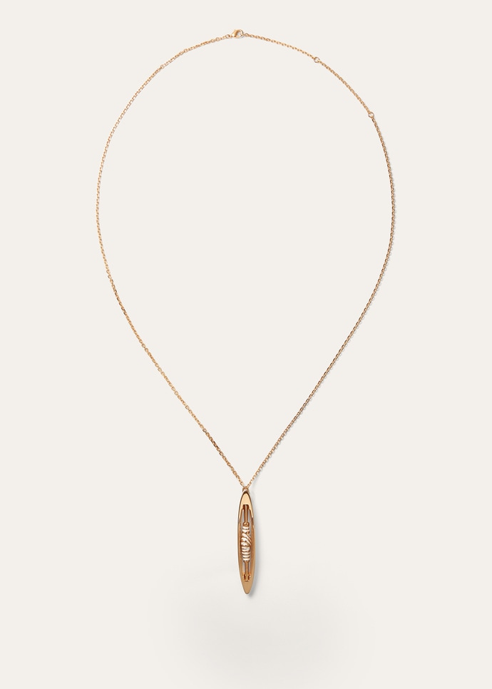 SHUTTLE NECKLACE WITH ENAMEL_FAQ2809_B5OY_NR_2