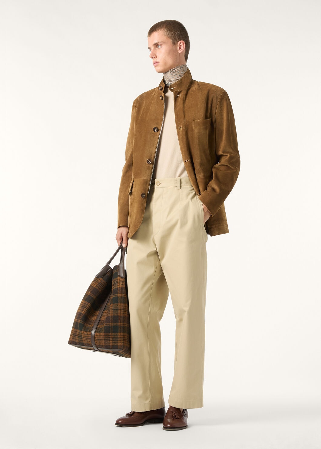 ROADSTER SB JACKET PORTOBELLO SUEDE