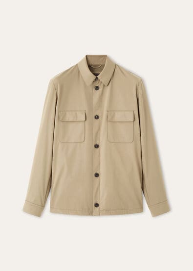 LORO PIANA OVERSHIRT WIND STRETCH STORM