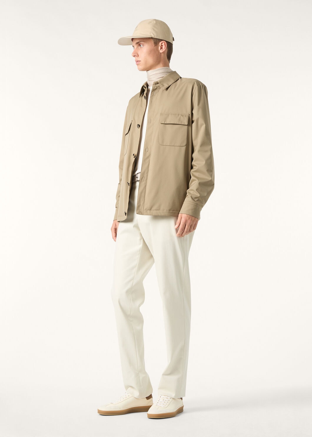 LORO PIANA OVERSHIRT WIND STRETCH STORM