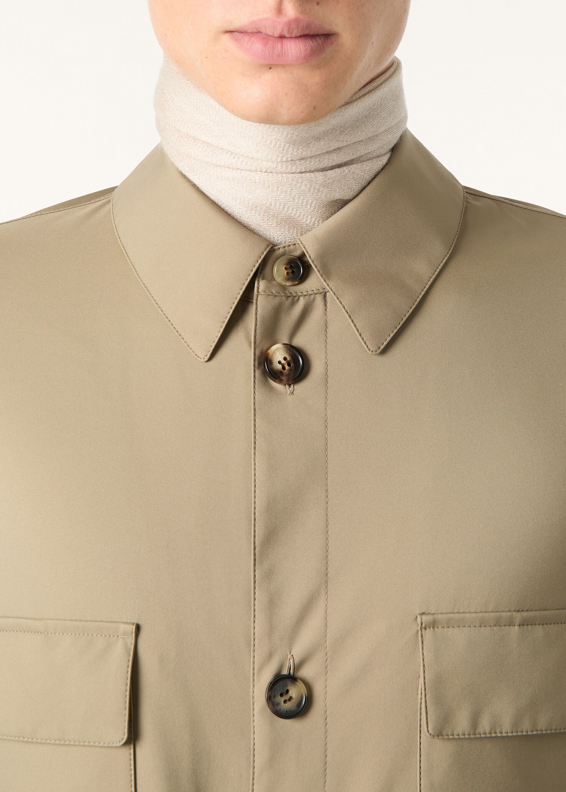 LORO PIANA OVERSHIRT WIND STRETCH STORM