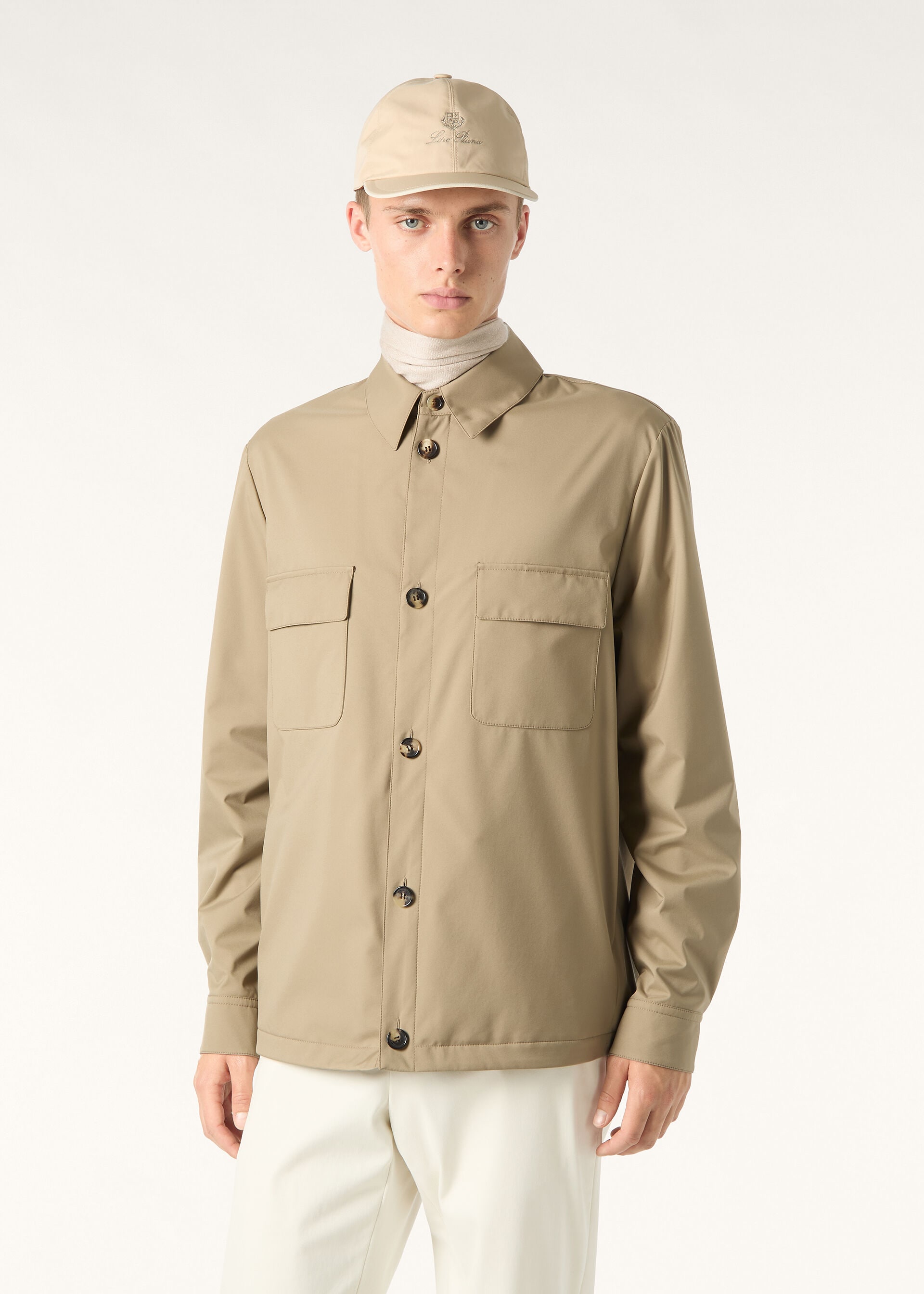 LORO PIANA OVERSHIRT WIND STRETCH STORM