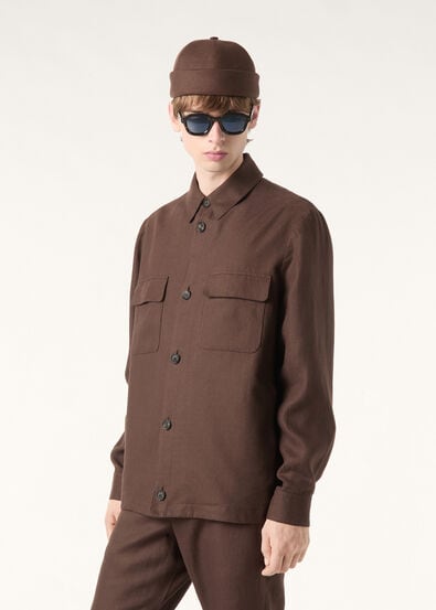 LORO PIANA OVERSHIRT SOLAIRE