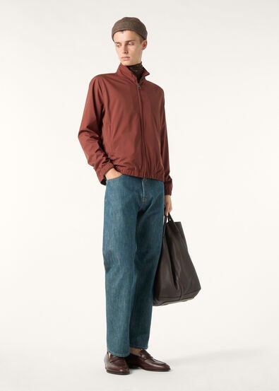 LORO PIANA BOMBER WINDBELT STRETCH STORM