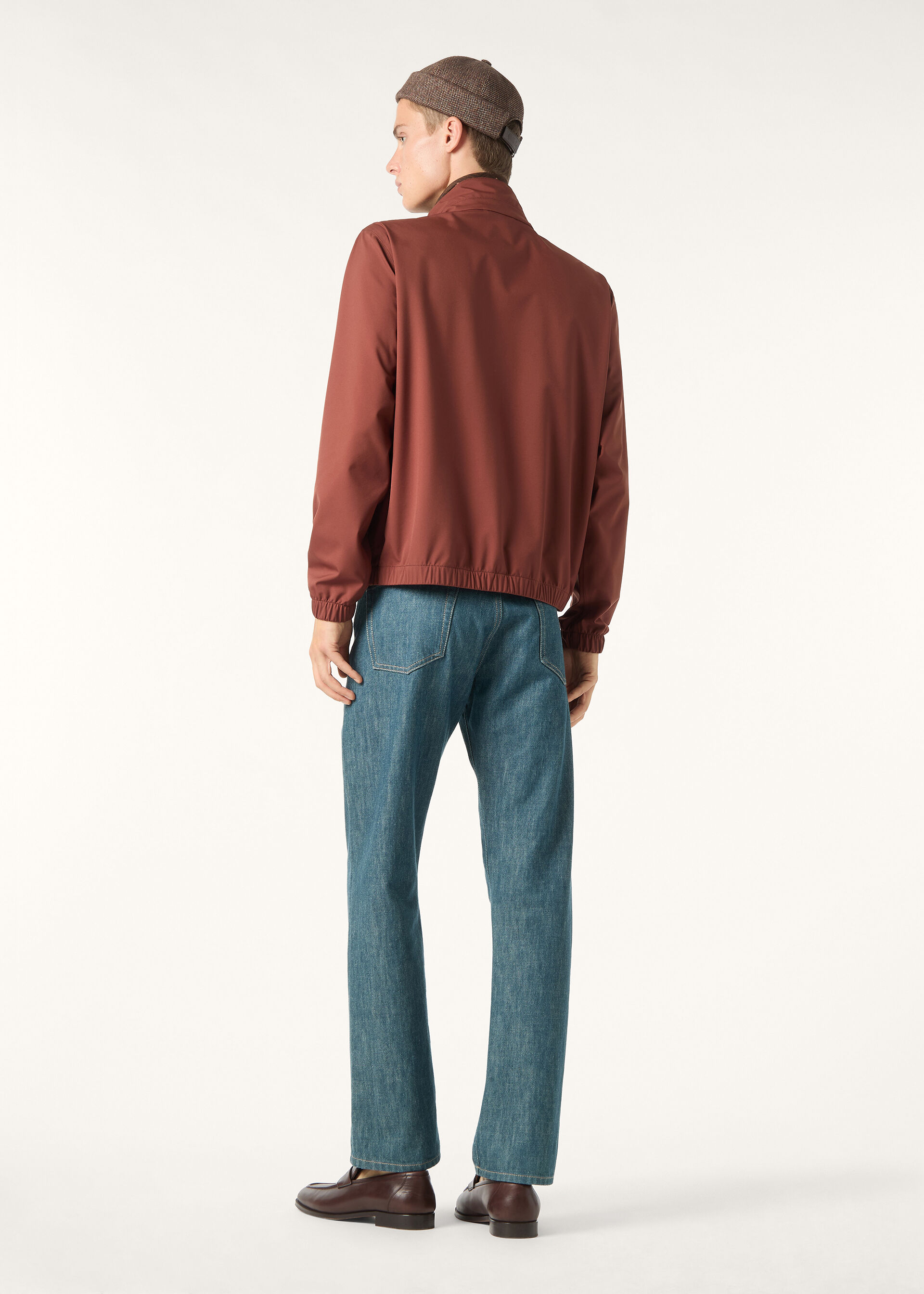 LORO PIANA BOMBER WINDBELT STRETCH STORM