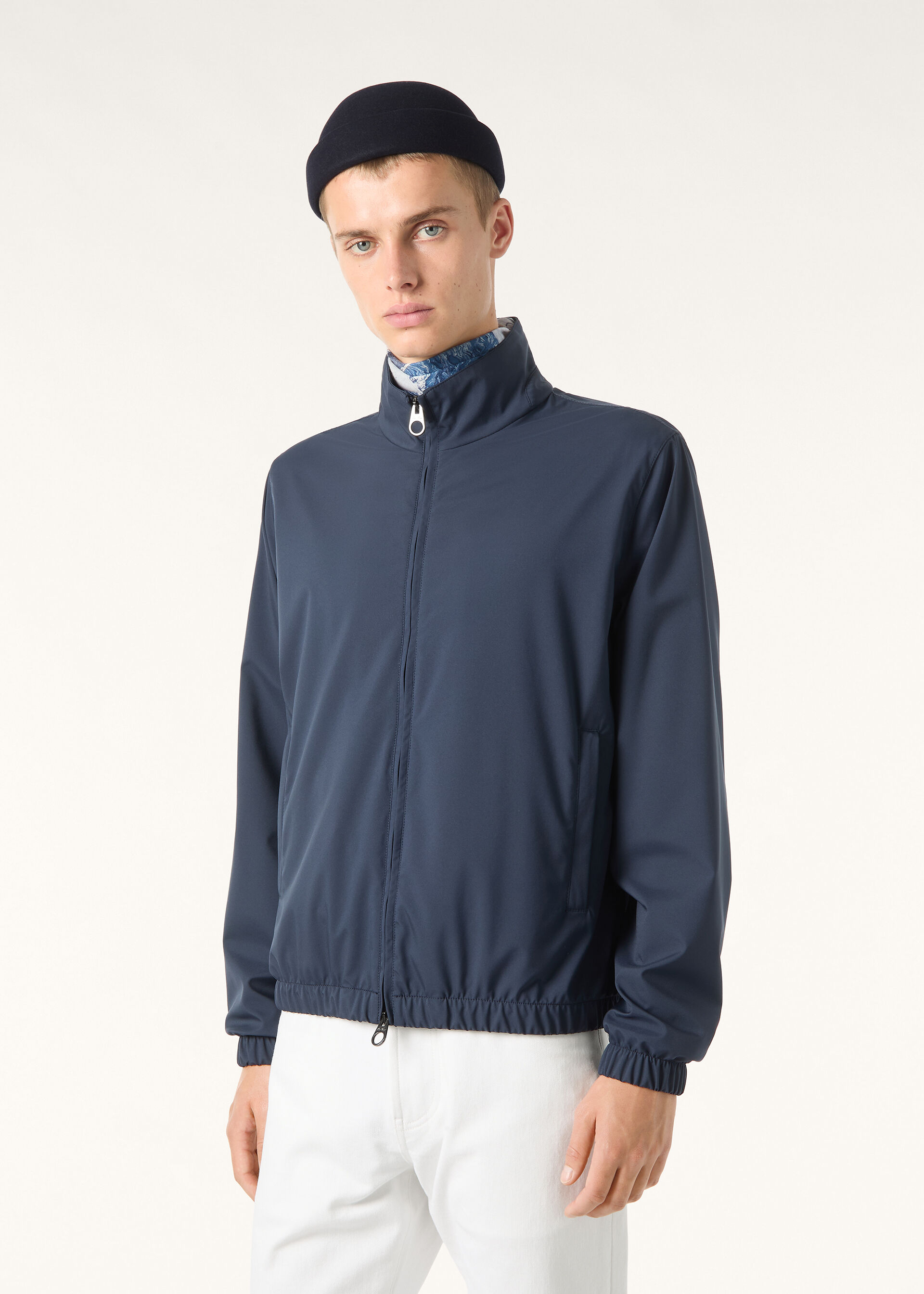 LORO PIANA BOMBER WINDBELT STRETCH STORM