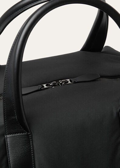 WIND DUFFLE NS WIND/ROUNDED LEATHER