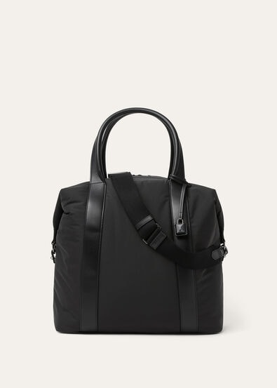 WIND DUFFLE NS WIND/ROUNDED LEATHER