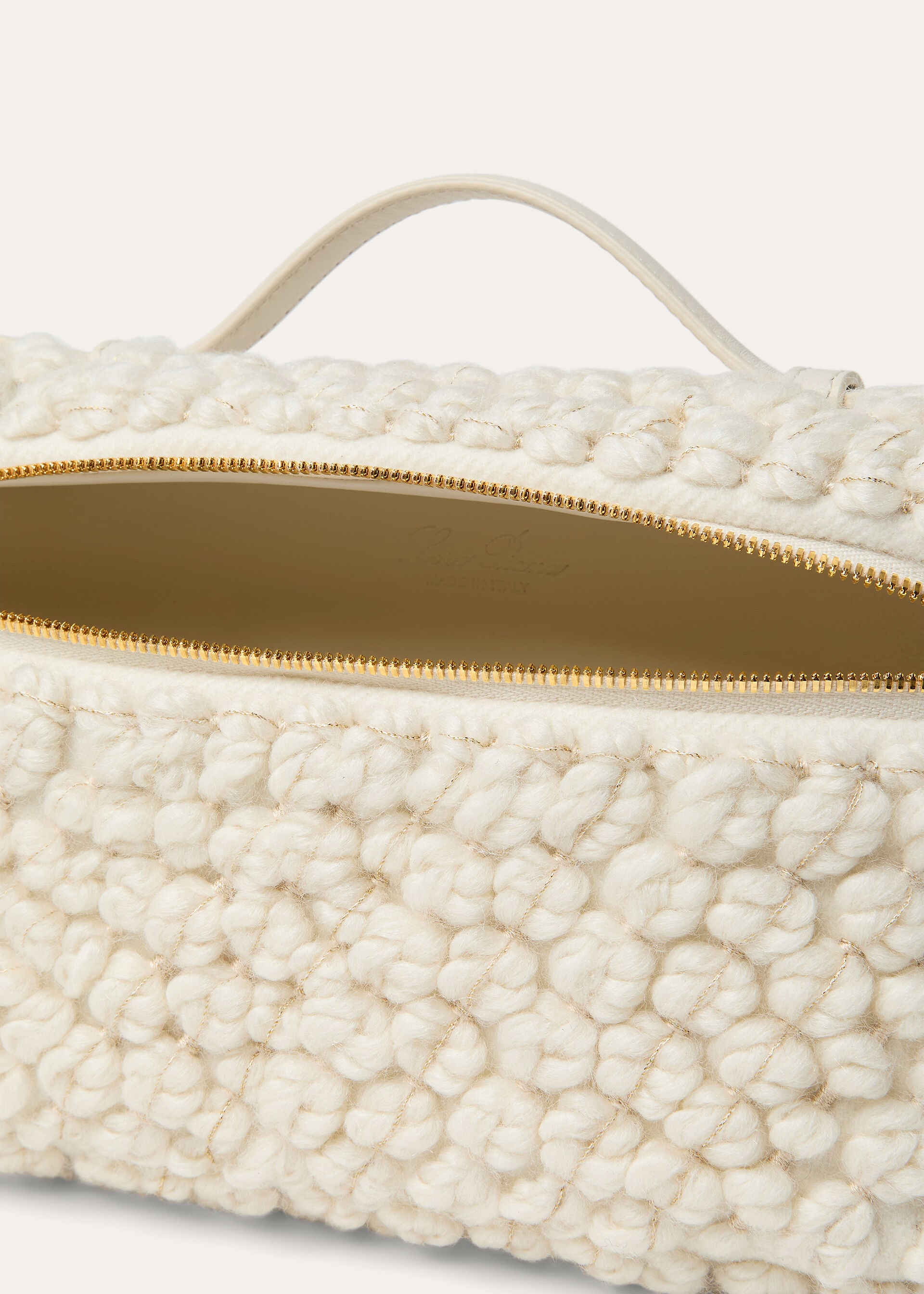 EXTRA POCKET L19 CASH CLOUDS EMBR/RNDD LTHR CH LS