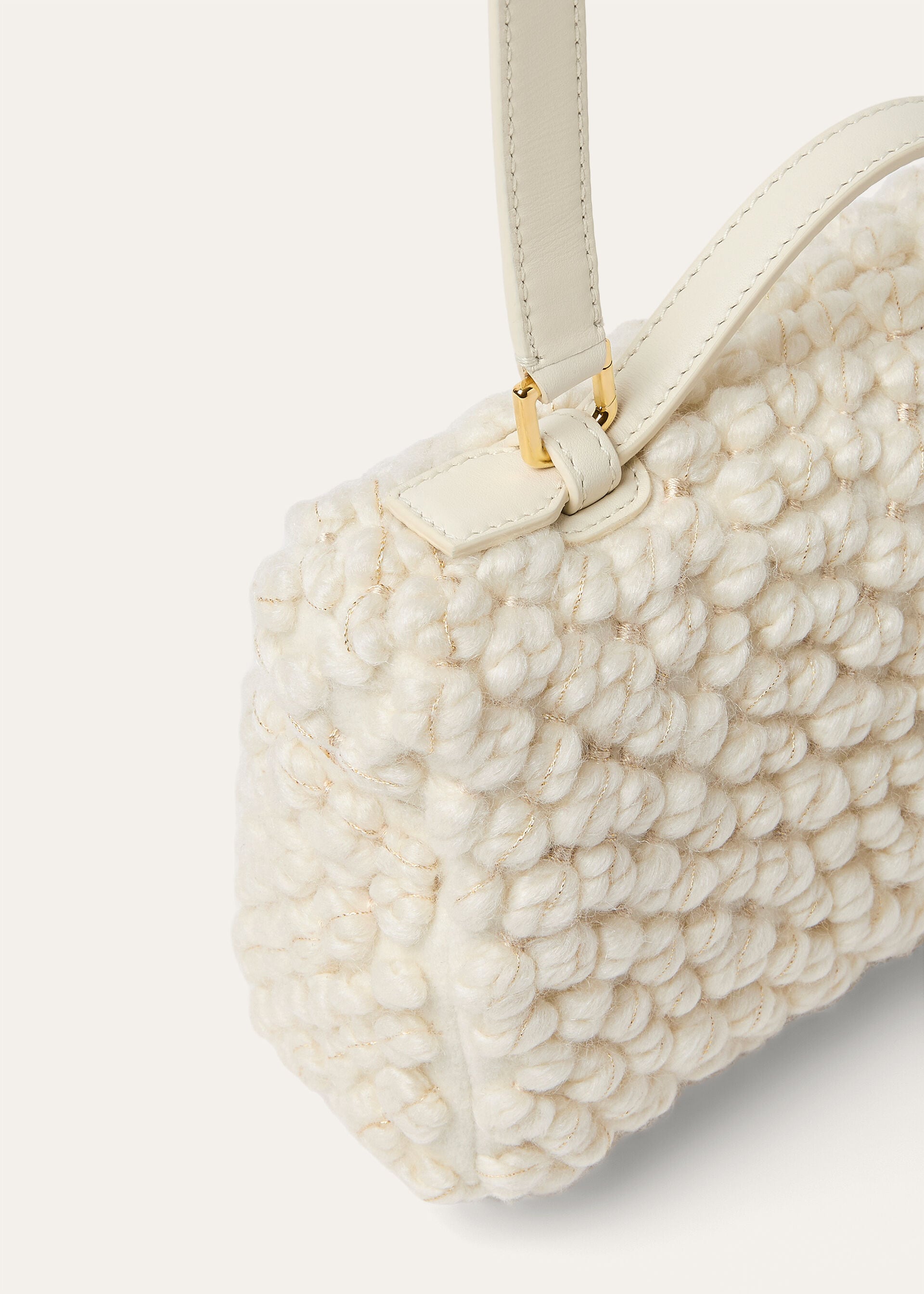 EXTRA POCKET L19 CASH CLOUDS EMBR/RNDD LTHR CH LS