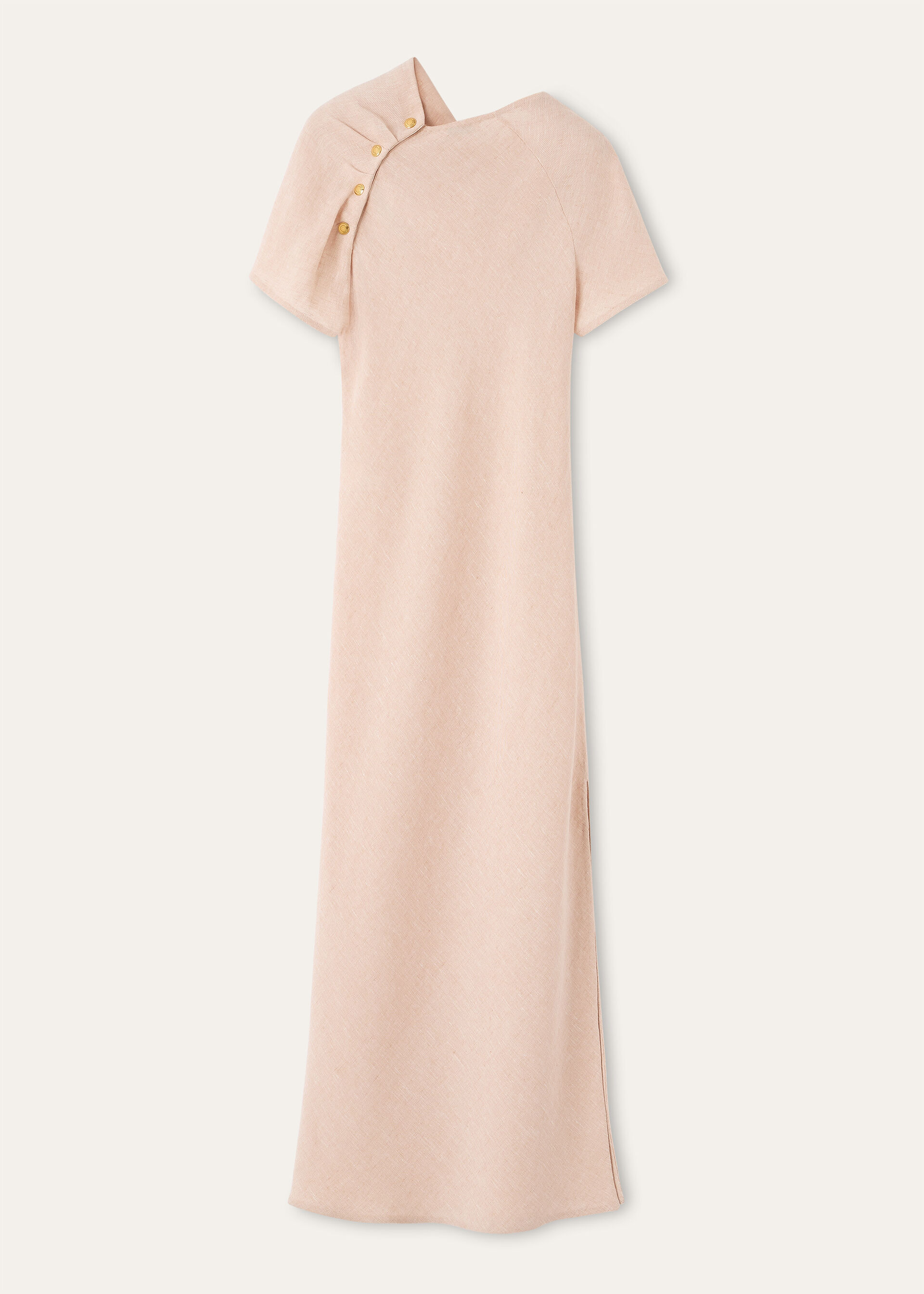 AINA DRESS SUMMER LINEN CREPE NATTE'