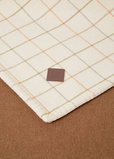 PLAID BELT DOUBLE SIDED CASH