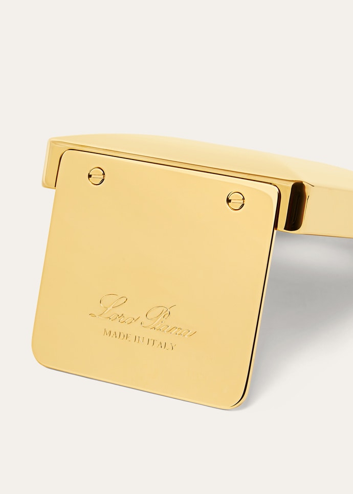 LUCCHETTO CHARM BOOKEND BRASS & LEATHER_FAQ3384_B5R0_NR_3