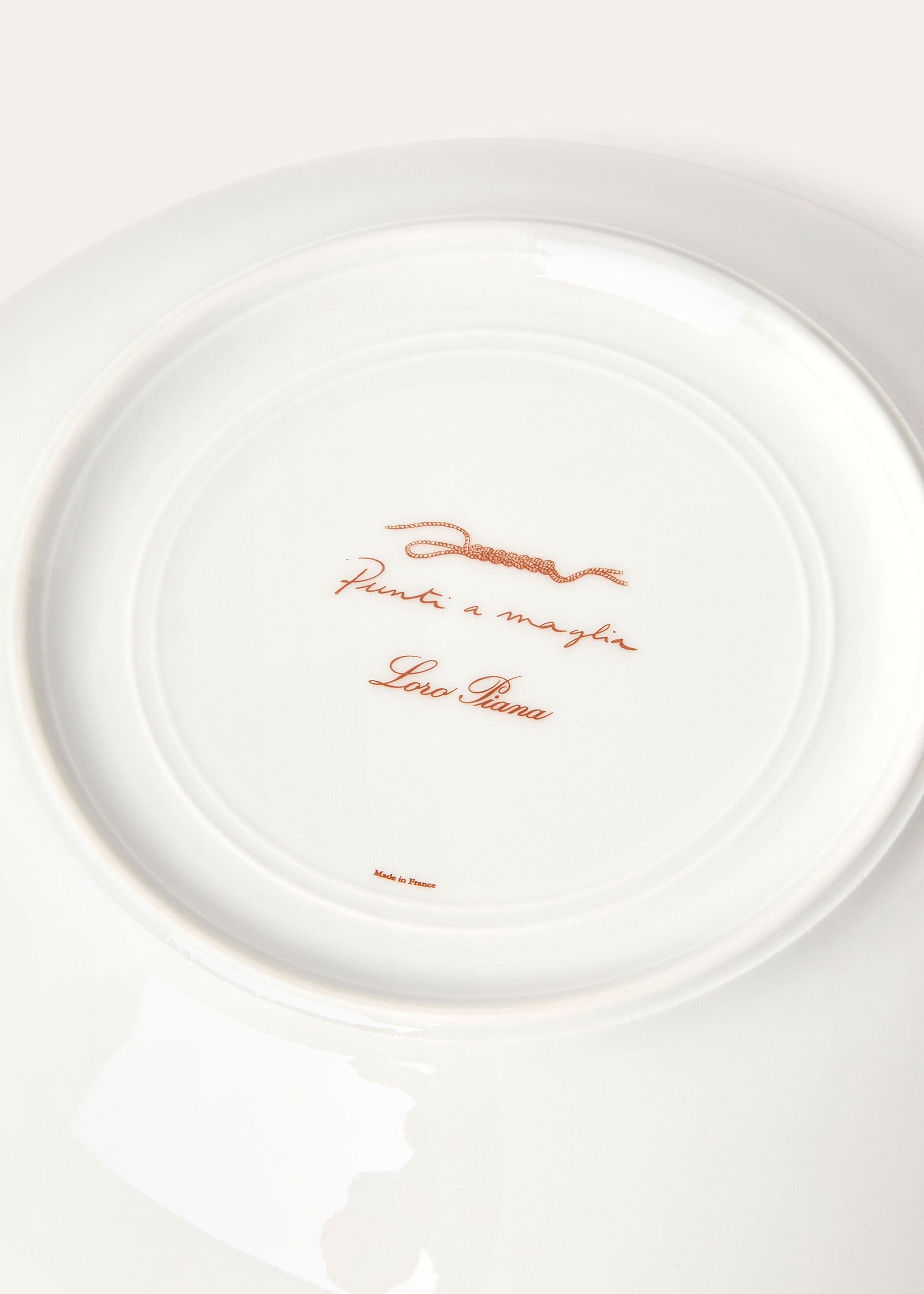 SOUP PLATE 19 CM PUNTI A MAGLIA