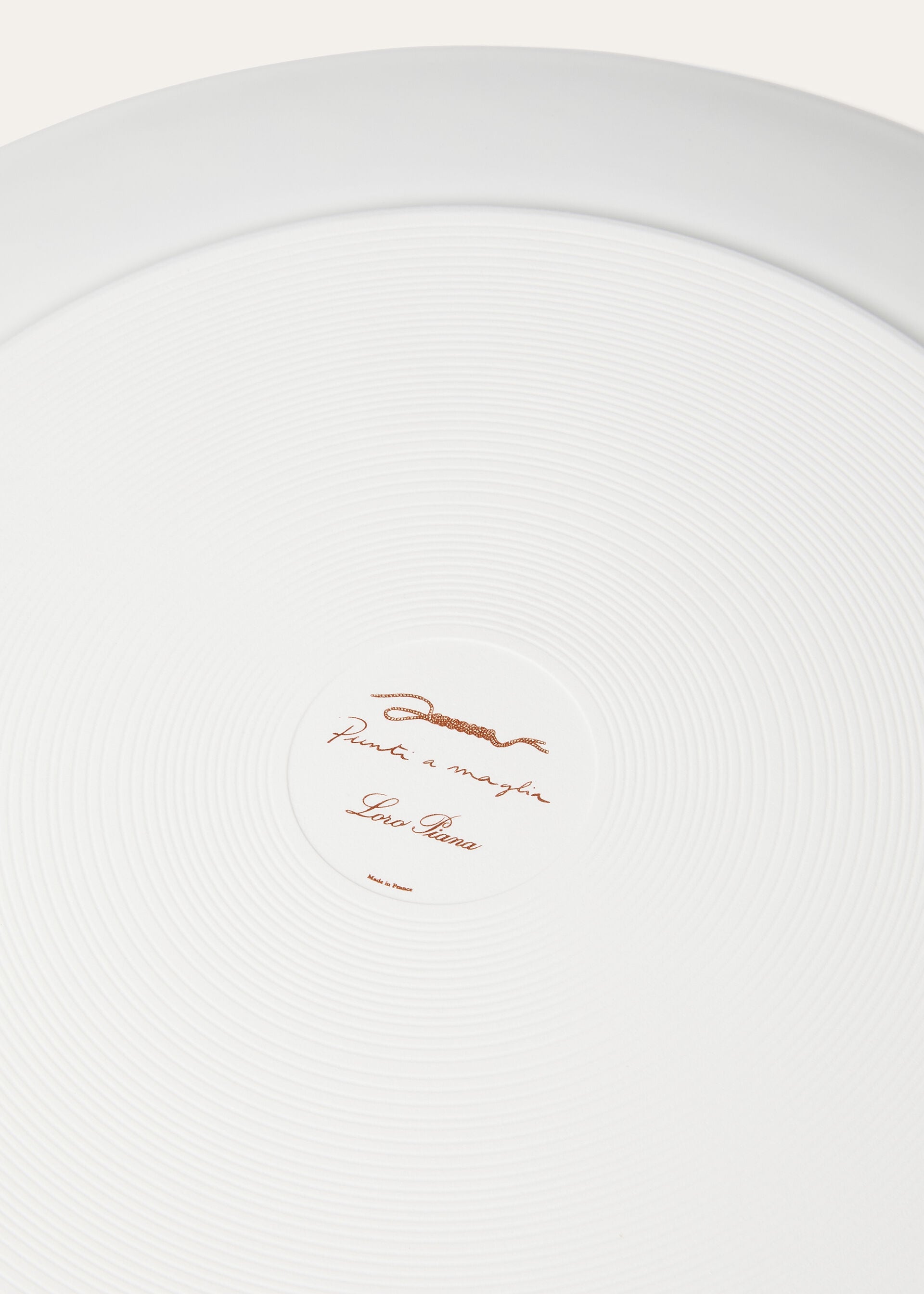 CHARGER PLATE 31,5 CM PUNTI A MAGLIA
