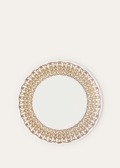 CHARGER PLATE 31,5 CM PUNTI A MAGLIA